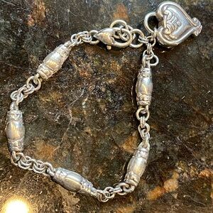 Brighton heart bracelet 7”.